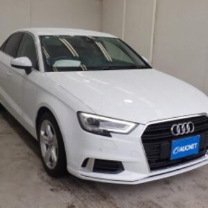 2017 Audi A3 Sedan white gasoline used car Japan export
