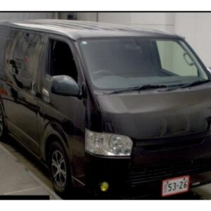2014 Toyota Regius Ace Van purple diesel used car Japan export