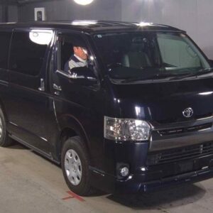 2015 Toyota Regius Ace Van black diesel used car Japan export