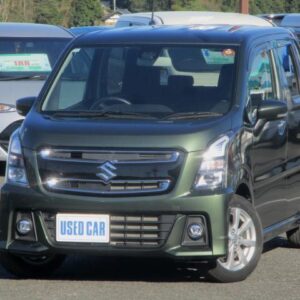 2020 Suzuki Wagon R Stingray green gasoline used car Japan export
