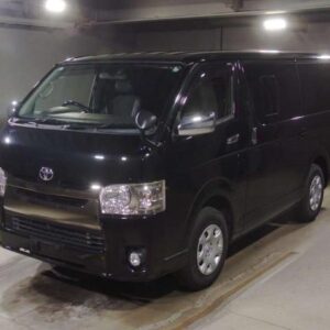 2017 Toyota Regius Ace Van black diesel used car Japan export