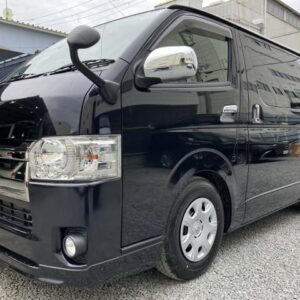 2018 Toyota Regius Ace Van black diesel used car Japan export