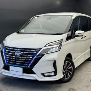 2022 Nissan Serena pearl hybrid used car Japan export