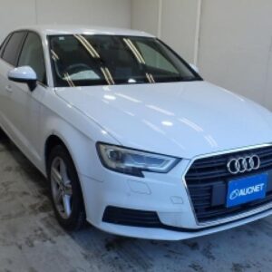 2017 Audi A3 white gasoline used car Japan export