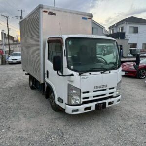 2013 Isuzu Elf Truck white diesel used car Japan export