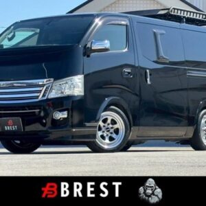 2014 Nissan Nv350Caravan Van black diesel used car Japan export