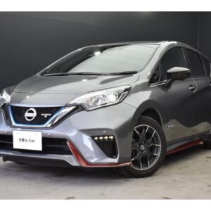 2019 Nissan Note gray hybrid used car Japan export