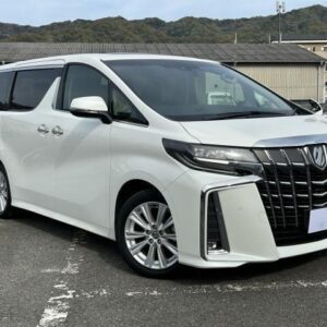 2023 Toyota Alphard pearl gasoline used car Japan export