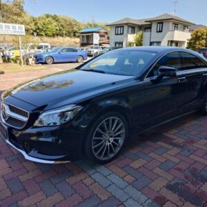 2016 Mercedes Benz Cls-Class black gasoline used car Japan export