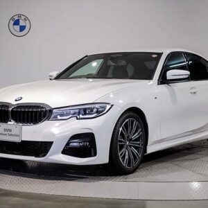 2021 Bmw 3 Series white gasoline used car Japan export
