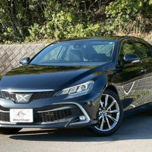 2017 Toyota Mark X black gasoline used car Japan export