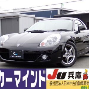 2007 Toyota Mr-S black gasoline used car Japan export