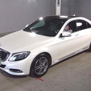 2015 Mercedes Benz S-Class pearl gasoline used car Japan export
