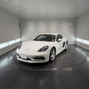 2017 Porsche 718 Cayman white gasoline used car Japan export