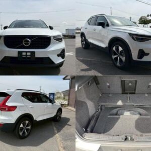 2024 Volvo Xc40 white gasoline used car Japan export