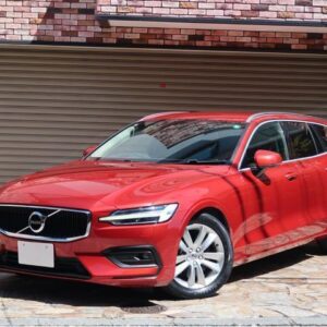 2019 Volvo V60 red gasoline used car Japan export
