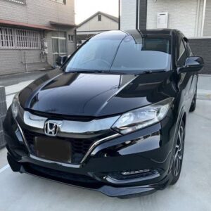 2017 Honda Vezel black gasoline used car Japan export