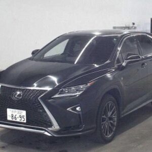 2017 Lexus Rx black gasoline used car Japan export
