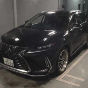 2022 Lexus Rx black gasoline used car Japan export