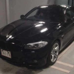 2012 Bmw 5 Series black gasoline used car Japan export