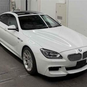 2014 Bmw 6 Series white gasoline used car Japan export