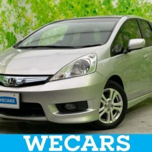 2012 Honda Fit Shuttle Hybrid silver hybrid used car Japan export