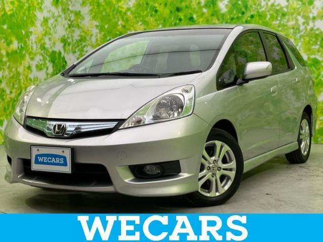 Ref:AUX-23244505 HONDA FIT SHUTTLE HYBRID 2012 1 2012 Honda Fit Shuttle Hybrid silver hybrid used car Japan export