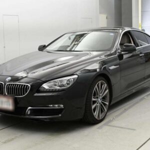 2015 Bmw 6 Series black gasoline used car Japan export