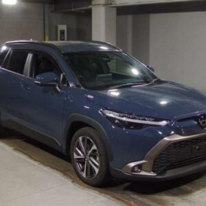 2024 Toyota Corolla Cross gray gasoline used car Japan export