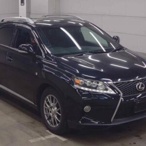 2012 Lexus Rx black gasoline used car Japan export