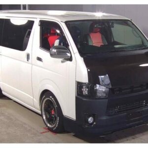 2017 Toyota Hiace Van pearl gasoline used car Japan export