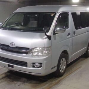 2010 Toyota Hiace Wagon silver gasoline used car Japan export