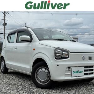 2021 Suzuki Alto white gasoline used car Japan export