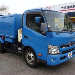 2015 Hino Dutro blue diesel used car Japan export