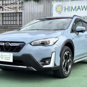 2021 Subaru Xv blue hybrid used car Japan export