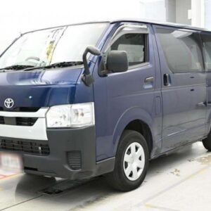 2020 Toyota Hiace Van blue diesel used car Japan export