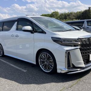 2020 Toyota Alphard pearl gasoline used car Japan export