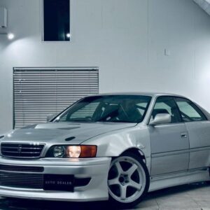 1998 Toyota Chaser silver gasoline used car Japan export