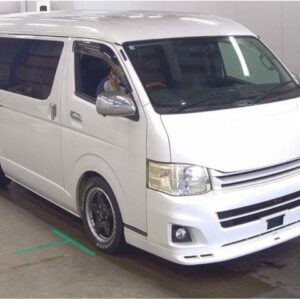 2010 Toyota Regius Ace Van pearl gasoline used car Japan export