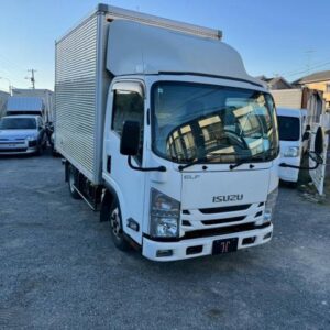 2018 Isuzu Elf Truck white diesel used car Japan export