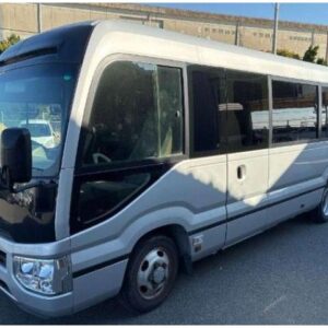 2020 Toyota Coaster silver diesel used car Japan export