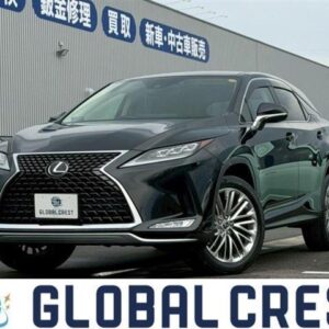 2021 Lexus Rx black gasoline used car Japan export