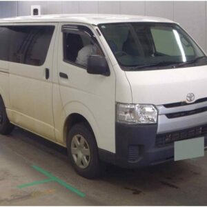 2016 Toyota Hiace Van white diesel used car Japan export