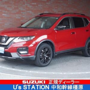 2021 Nissan X-Trail red gasoline used car Japan export