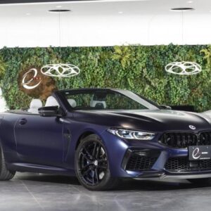 2022 Bmw M8 blue gasoline used car Japan export