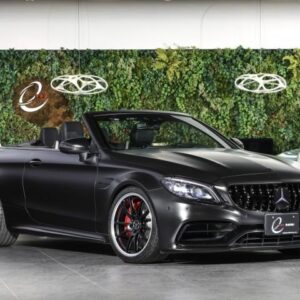 2021 Mercedes Amg C-Class black gasoline used car Japan export