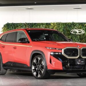 2024 Bmw Xm red hybrid used car Japan export
