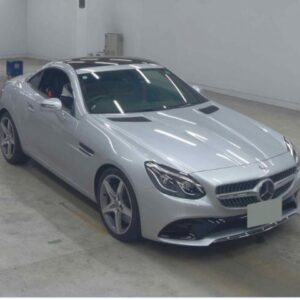 2017 Mercedes Benz Slc silver gasoline used car Japan export