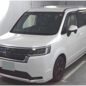 2022 Honda Stepwagon pearl gasoline used car Japan export