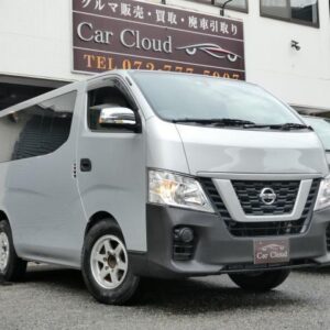 2019 Nissan Nv350Caravan Wagon silver gasoline used car Japan export
